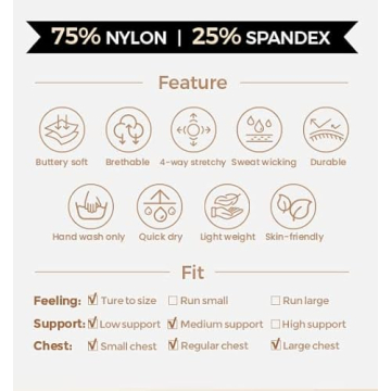 Aoxjox Padded Halter Sports Bra for Active Women