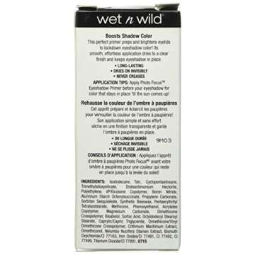 Wet & Wild Photofocus Eyeshadow Primer, 1.6 Ounce
