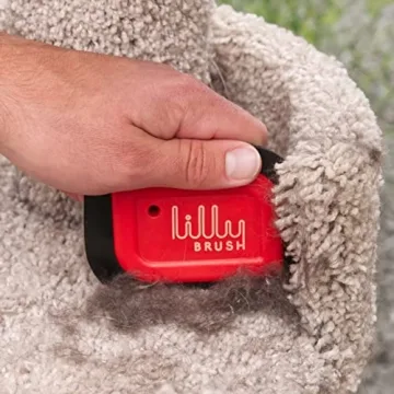 Lilly Brush Mini Pet Hair Detailer for Fur-Free Living