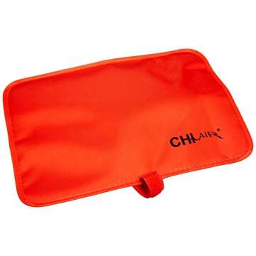 CHI Tourmaline Ceramic Hairstyling Iron 1" in Fire Red