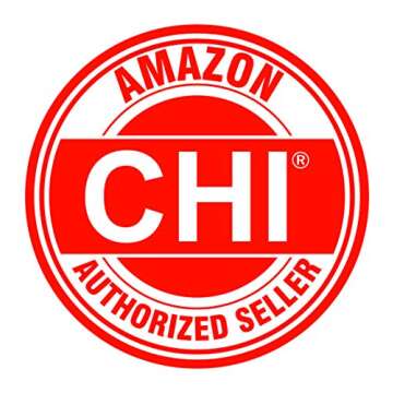 CHI Tourmaline Ceramic Hairstyling Iron 1" in Fire Red