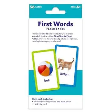 Flash Cards: First Words for Learning and Speech Development