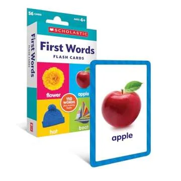 Flash Cards: First Words for Early Learning Toddler Speech