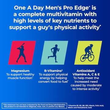 One A Day Men’s Pro Edge Multivitamin with Immune Support