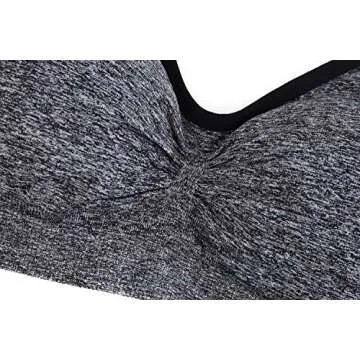 Suekaphin Nursing Bra 2PACK Wireless Maternity Bra - Large