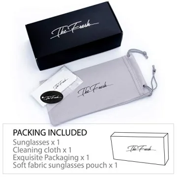 Minimalist Rectangular Sunglasses - Comfort & UV Protection