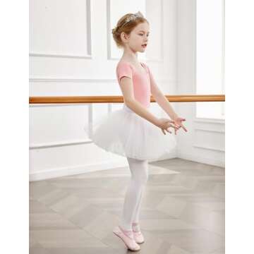 Arshiner Girls Shiny Ballet Leotards 3-4T