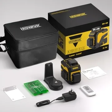 IKOVWUK Laser Level 3x360° for Precision Projects
