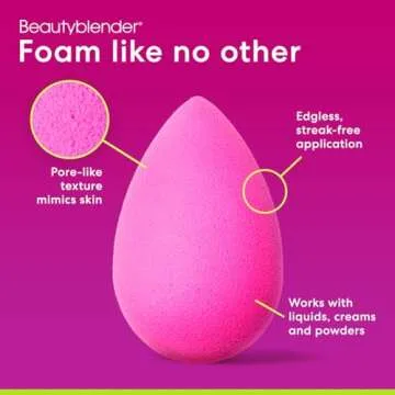 Beautyblender® | Discovery Kit - Makeup Sponge & Makeup Sponge Cleaner, Portable Protection Case, Professional Blending Application, Vegan & Cruelty Free, Made in the USA