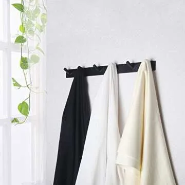 WEBI Heavy Duty Coat Hooks for Stylish Home Storage