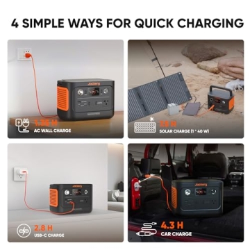 Jackery Explorer 300 Plus Portable Power Station for Adventures