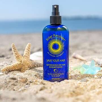 Solar Recover After Sun Moisturizing Spray + Hair Detangler Combo - 12oz Hydrating Facial and Body M...