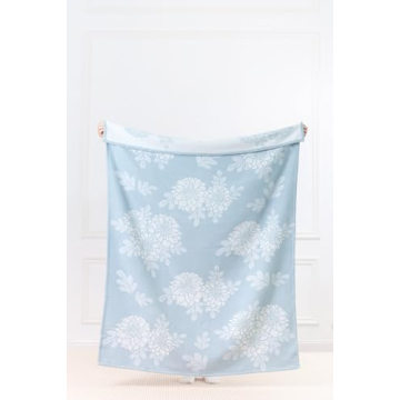 Hofdeco Coastal Throw Blanket | Soft & Reversible Design