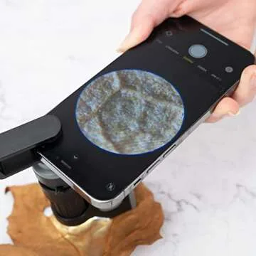 MicroBrite Portable Microscope with Smartphone Integration