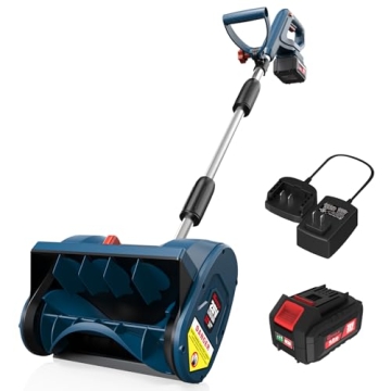Enhulk 20V Cordless Snow Shovel for Easy Snow Removal