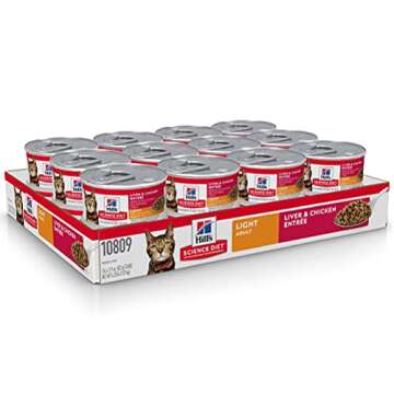 Hill's Wet Cat Food for Weight Management & Health