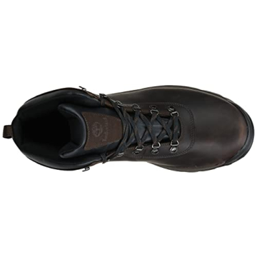 Timberland Flume Mid Waterproof Hiking Boot Dark Brown