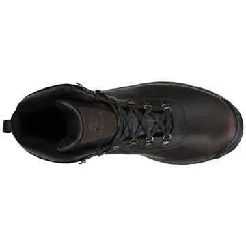 Timberland Flume Mid Waterproof Hiking Boot Dark Brown