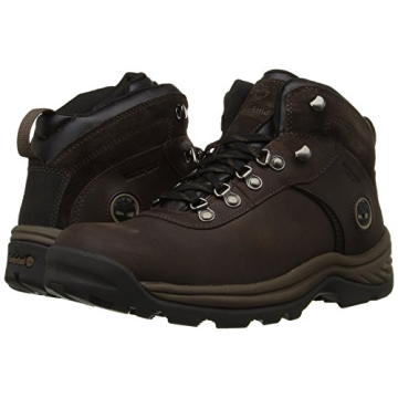 Timberland Flume Mid Waterproof Hiking Boot Dark Brown