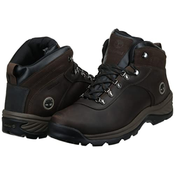 Timberland Flume Mid Waterproof Hiking Boot Dark Brown