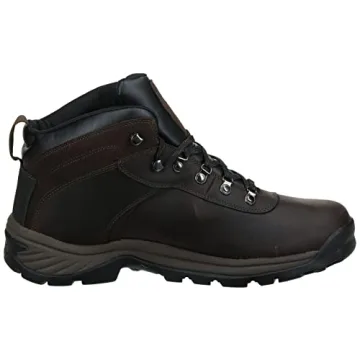 Timberland Flume Mid Waterproof Hiking Boot Dark Brown