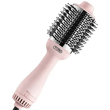 TYMO Pink Volumizer Hair Dryer Brush - Quick Drying and Styling