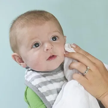 green sprouts Organic Cotton Muslin Cloths for Babies