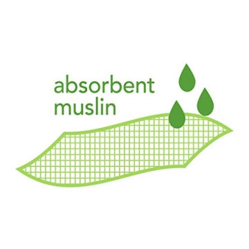 green sprouts Organic Cotton Muslin Cloths for Babies