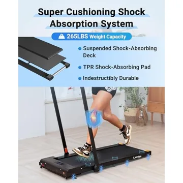 Lichico Walking Pad Under Desk Treadmill for Home Fitness