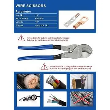 AMZCNC Hydraulic Crimping Tool for Professionals and DIYers
