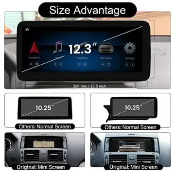 Dasaita 12.3" Android Car Stereo for Benz W204 2008-2010