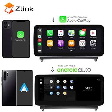 Dasaita 12.3" for Mercedes Benz C Class W204 C200 C230 C250 C300 C350 2008 2009 2010 NTG4.0 Android Car Stereo Wireless Carplay Android Auto Touch Screen Radio 1920 X 720 GPS Navigation System