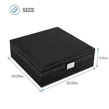 ProCase Velvet Jewelry Box for Women - Stylish Organizer