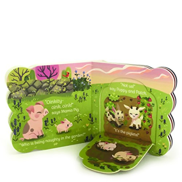 Chunky Lift-a-Flap Baby Animals Board Books Set