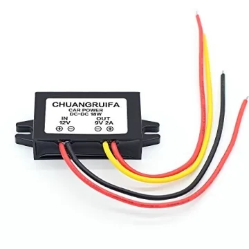 Reliable 12V to 9V Waterproof Power Converter