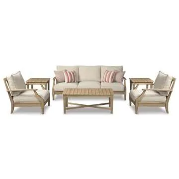 Ashley Carter Hall Eucalyptus Outdoor Lounge Chair