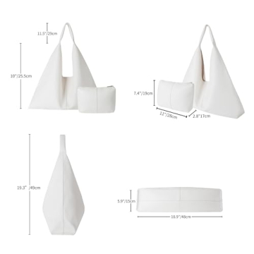 YLYYHH Leather Tote Bag for Stylish Everyday Use