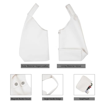 YLYYHH Leather Tote Bag for Stylish Everyday Use