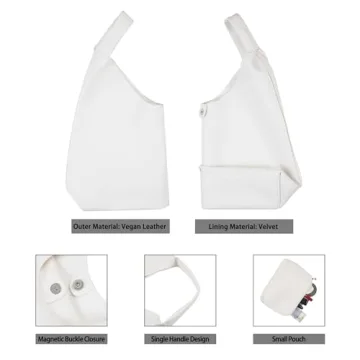 YLYYHH Leather Tote Bag for Stylish Everyday Use