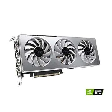 GIGABYTE GeForce RTX 3060 Ti Vision OC 8G Graphics Card, WINDFORCE 3X Cooling System, LHR, 8GB 256-bit GDDR6, GV-N306TVISION OC-8GD REV2.0 Video Card