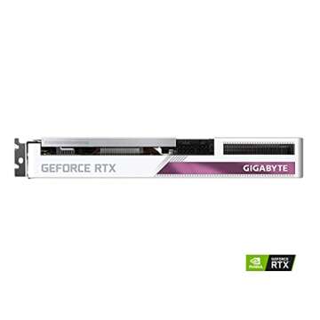 GIGABYTE GeForce RTX 3060 Ti Vision OC 8G Graphics Card, WINDFORCE 3X Cooling System, LHR, 8GB 256-bit GDDR6, GV-N306TVISION OC-8GD REV2.0 Video Card