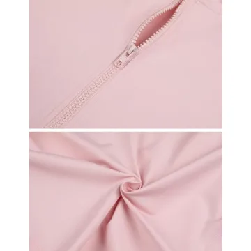 Tanming Women's Full Zip Workout Jacket - Stylish & Functional