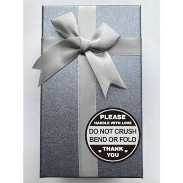 2" 300 PCS Black Do Not Crush Bend or Fold Handle with Love Labels Stickers Shipping Mailing Cartons Envelops Adhesive Labels