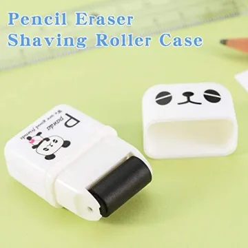 Sooez 12 Pack Cute Roller Pencil Erasers for Kids