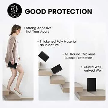 Fuxury Black Bubble Mailers 4x8" 200 Pack Waterproof Padded Envelopes Self Seal Bubble Envelopes Usable Size 4x7" Padded Mailers for Small Business Shipping Envelope Mailers