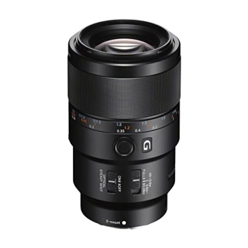 Sony SEL90M28G 90mm f/2.8 Macro Lens for All Levels