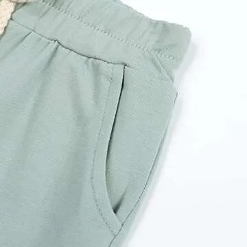 ZFTTZYMX Toddler Kids Summer Shorts Pack Solid Cotton