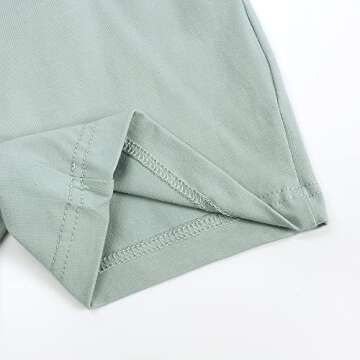 ZFTTZYMX Toddler Kids Summer Shorts Pack Solid Cotton