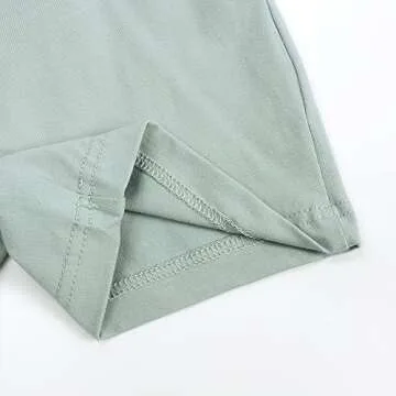 ZFTTZYMX Toddler Kids Summer Shorts Pack Solid Cotton