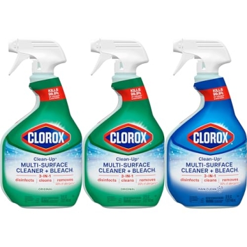 Clorox Clean-Up Cleaner + Bleach Value Pack - 3 Bottles